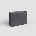 Image de JARDINIÈRE SYDNEY HAUTE RE 80 MA ANTHRACITE