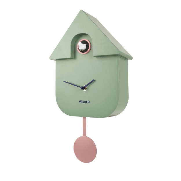 Image de Horloge coucou Menthe - Fisura