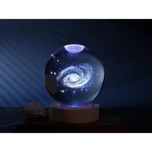 Image de Lampe Boule de cristal Galaxie L - itotal