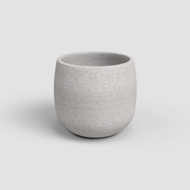 Image de CACHE-POT HEMERA 33CM CRÈME