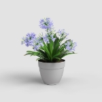 Image de POT CAPRI CAMPANA 25CM GRIS CLAIR