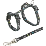 Image de Junior harnais chaton avec laisse, motif Kitty Cat