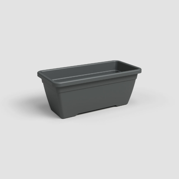 Image de JARDINIÈRE VENEZIA 50CM ANTHRACITE