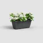 Image de JARDINIÈRE VENEZIA 50CM ANTHRACITE