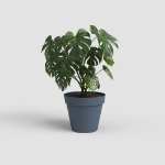 Image de POT CAPRI 30CM BLEU ARDOISE