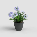 Image de POT CAPRI CAMPANA 30CM ANTHRACITE