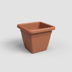 Image de POT VENEZIA CARRÉ 40CM terre