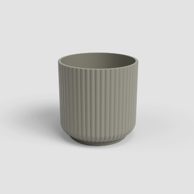 Image de CACHE-POT LUNA 14 MA TAUPE