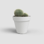 Image de POT CAPRI 18CM BLANC