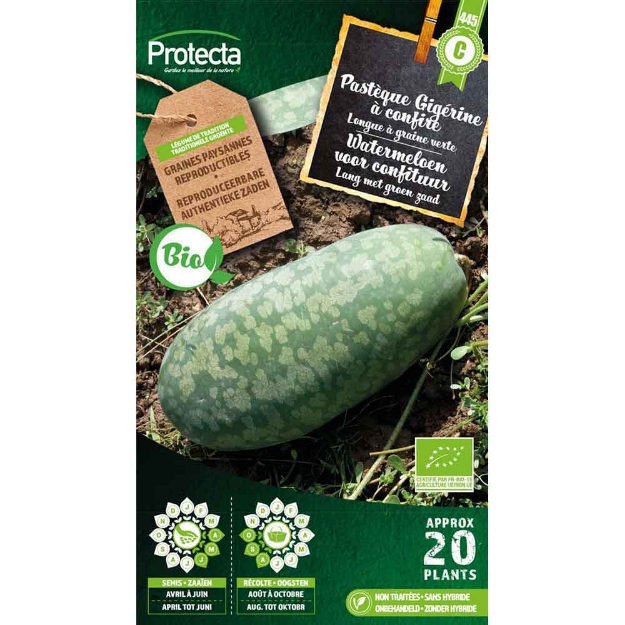 Image de Graines pastèque gigérine à confire fr-bio-15