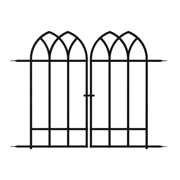 Image de porte de cloture gothique