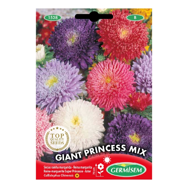 Image de Graines de callistephus (reine marguerite) super princess