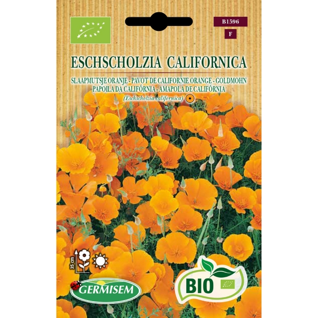 Image de Graines bio d' Eschscholzia de Californie varié