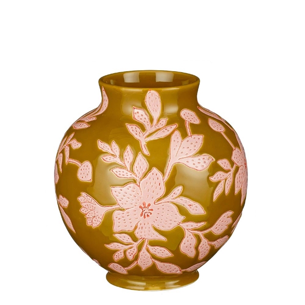 Image de Nuri vase ocre - Mica