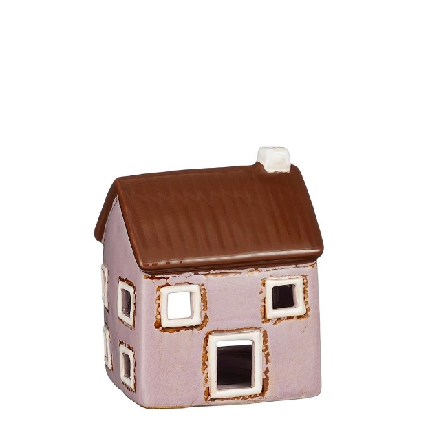 Image de Portebougie maison violet - Mica