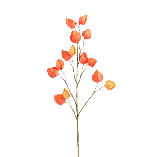 Image de Chinois lanterne orange artificiel - Mica