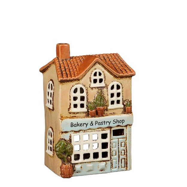 Image de Portebougie magasin bleu - Mica