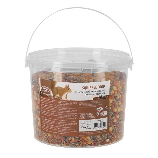 Image de Nourriture écureuils seau de 2.0kg