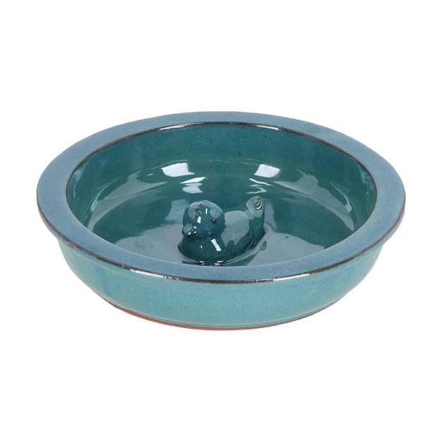 Image de Bain d'oiseau rond canard