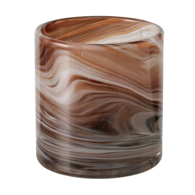 Image de Photophore Marblo en verre teinté