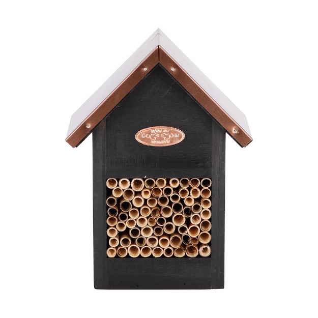 Image de Abri abeilles noir & cuivre