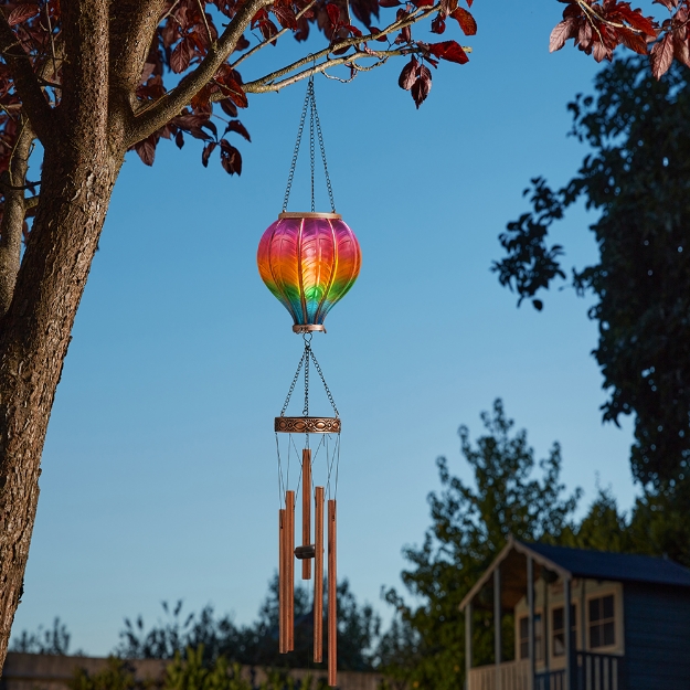 Image de Carillon solaire Montgolfière Rainbow