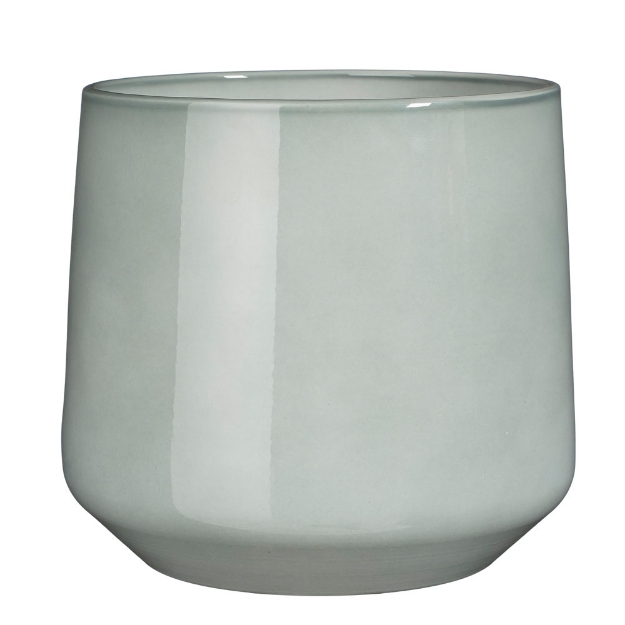 Image de Amber pot ronde gris cl. - h26xd28cm - Mica