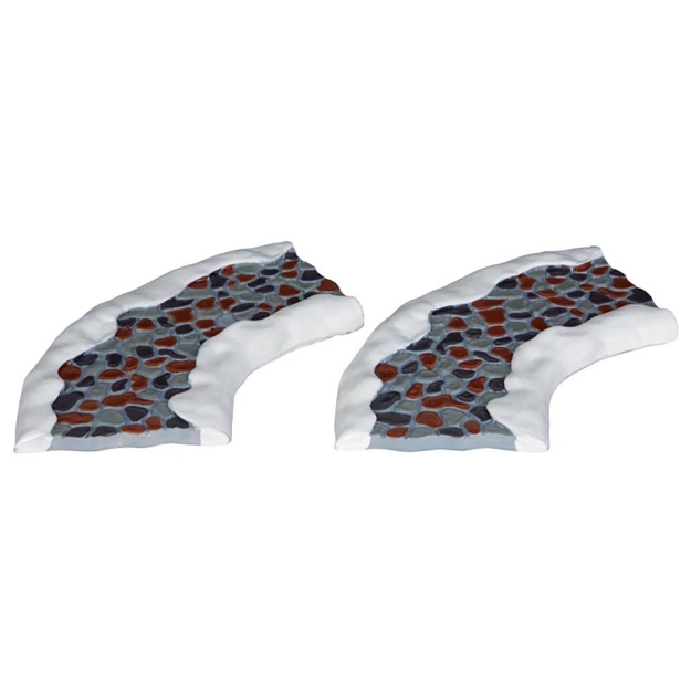 Image de Stone road - courbe, set de 2 - Lemax