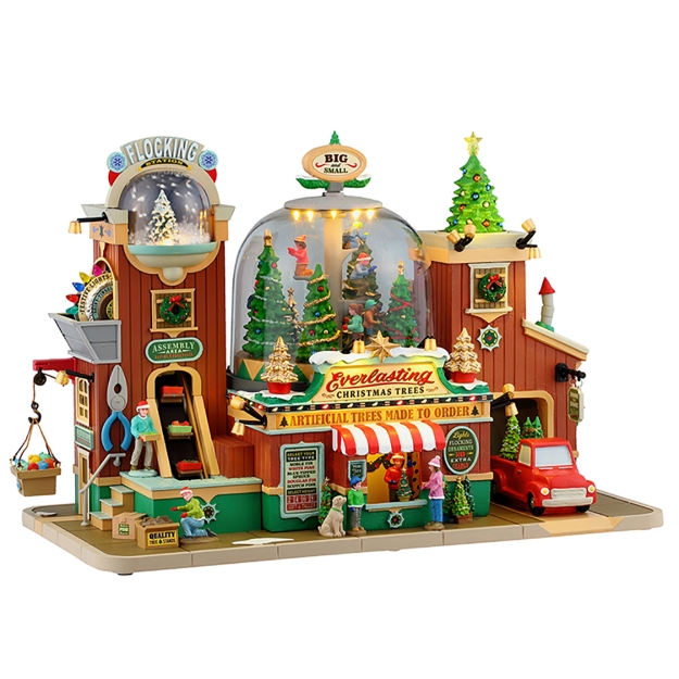 Image de Sapins de noël éternels, adaptateur inclus 74254, 550 ma  - Lemax