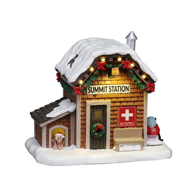 Image de Station de ski patrol summit, ac adaptable (non inclus) - Lemax