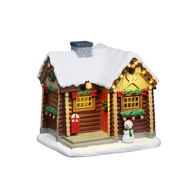 Image de Chalet raquette, ac adaptable (non inclus) - Lemax