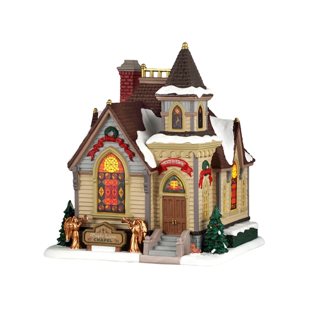 Image de Maple lane chapel, adaptateur inclus 44338, 100 ma - Lemax