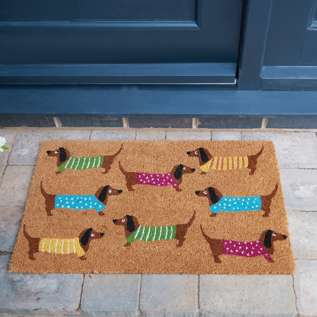 Image de Dachshunds Decoir Mat 45 x 75cm