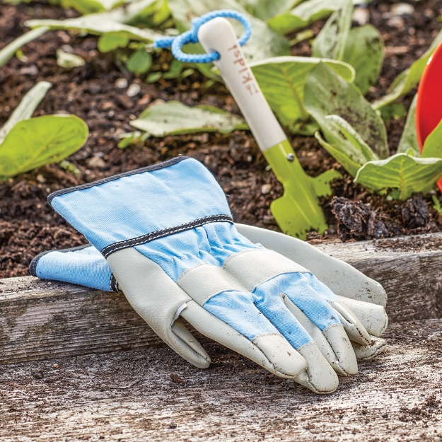 Image de Gants 4-7 ans bleu
