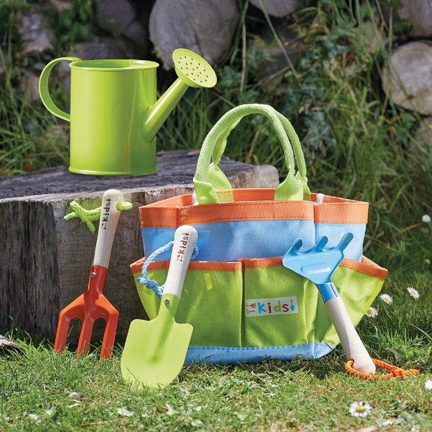 Image de Sac à outils de jardinage + 3 outils - FSC 1