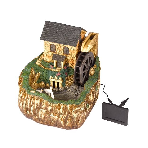 Image de Fontaine solaire Moulin a eau