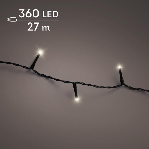 Image de guirl. clign. LED chaud p/ext 27m