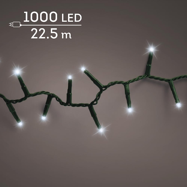 Image de LED lum compact clign p/ext cable vert 1000l bl fr
