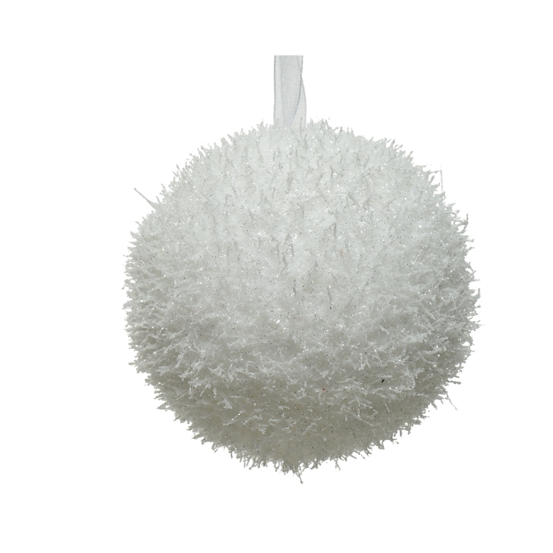 Image de Boule mousse glace blanc dia10