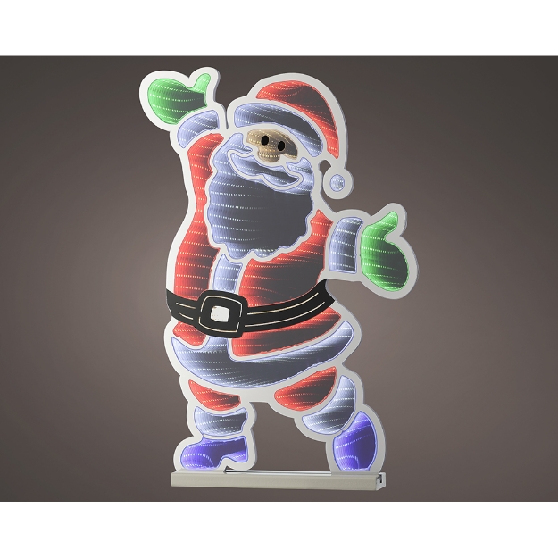 Image de LED luminaire effet infini pet pere noel fixe int H60