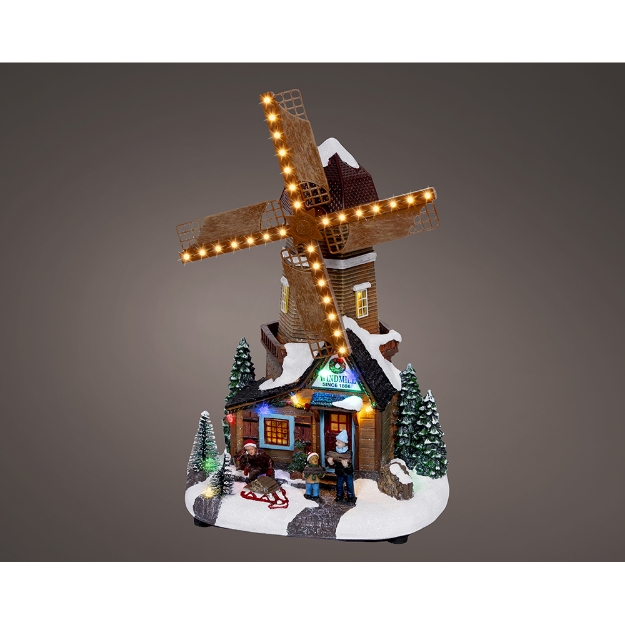Image de LED paysage pol fixe int moulin