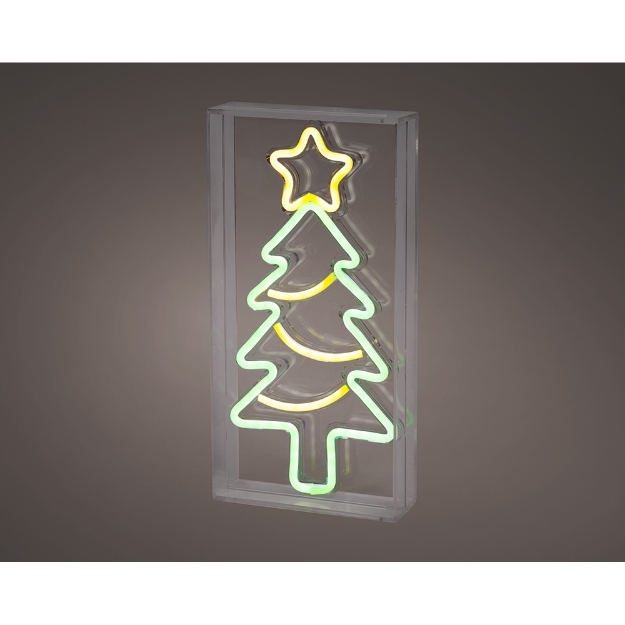 Image de LED neon usb plast fixe intérieur sapin H30