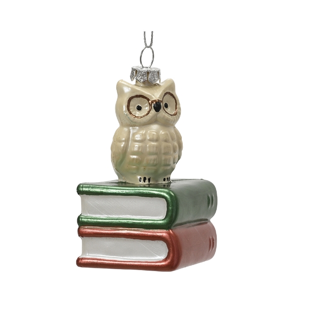 Image de Chouette polystyrene email H9