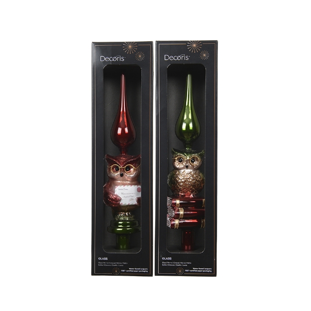 Image de Cimier verre paillettes 2 H30,5