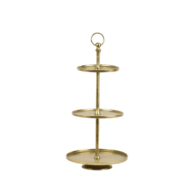 Image de Etagere aluminium D30 H60 Or