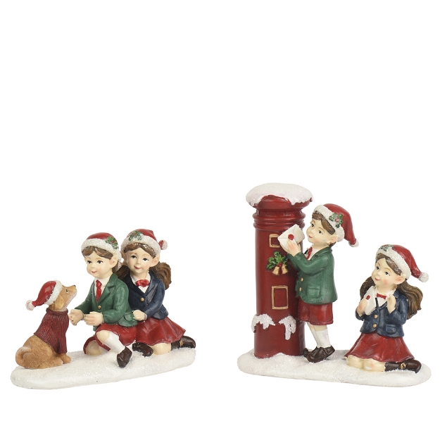 Image de Elfe polyresine rge/coul H12,4