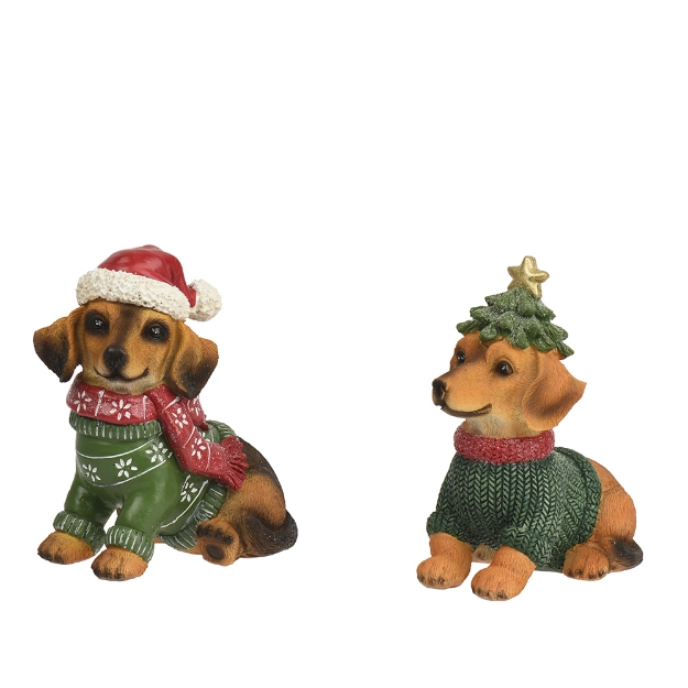 Image de Chien polyresine H14