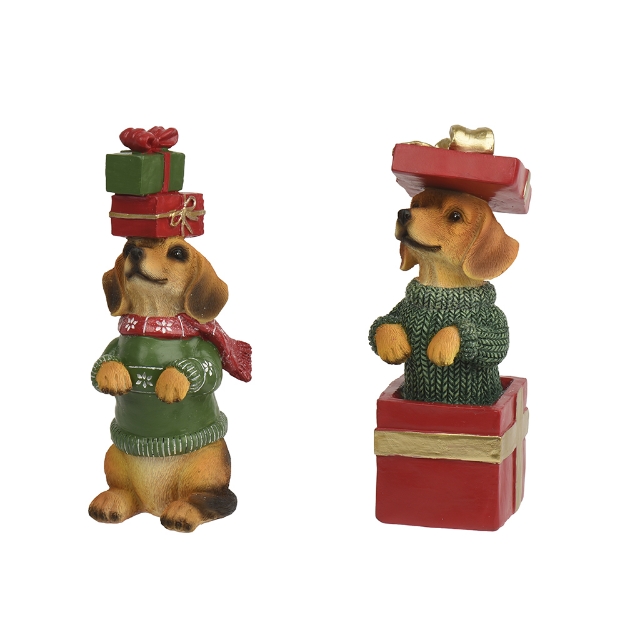 Image de Chien polyresine H18