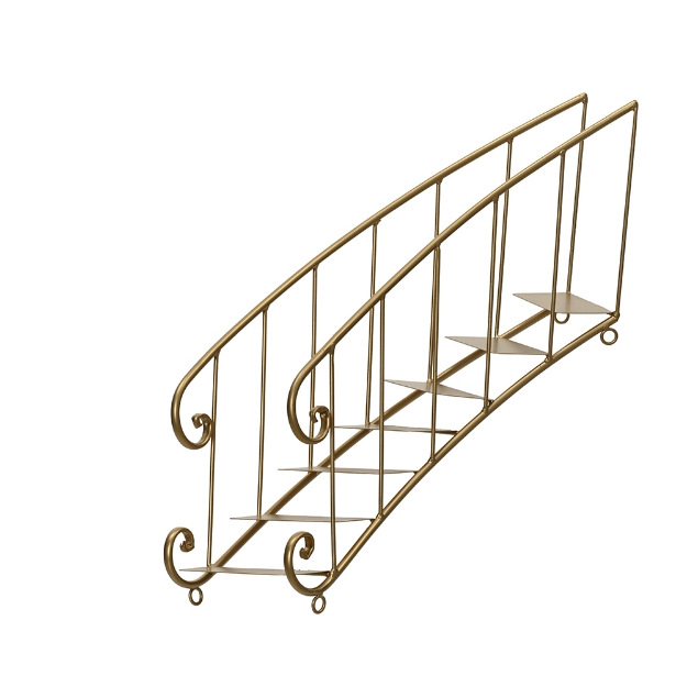 Image de Decoration fer escalier or H44,2