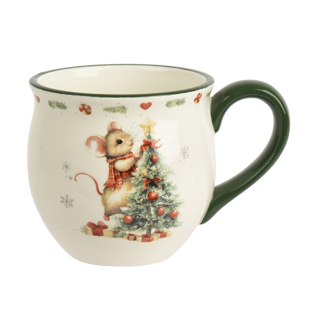 Image de Mug dolomite decalco motif souris H9